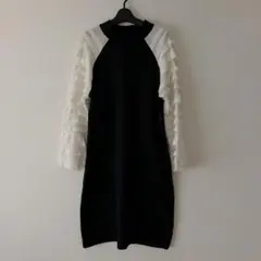 agnès b. フリルスリーブワンピース サイズ3