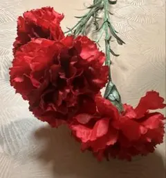 아스카 인공 꽃 카네이션 펀치