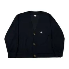 Saucy Dog ミニわんこ刺繍カーディガン/ブラック