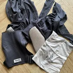 コニーの抱っこ紐 メッシュ チャコール