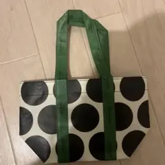 kate spade 水玉模様 エコバッグ