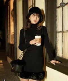 Darich ファードッキングニットミニワンピース　ダーリッチ　ワンピース