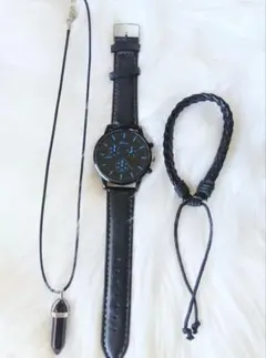 新品 メンズ 腕時計＆ペンダント＆ブレスレットセット
