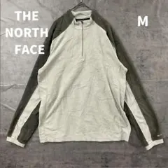 ザノースフェイス メンズハーフジップフリース M 灰色 TKA100【7165】