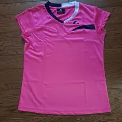 LUCENT M ピンク Vネック Tシャツ