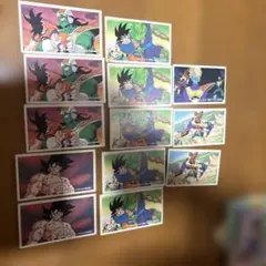 ドラゴンボールZ 角メンコ 当時物 悟空 ベジータ ブルマ 駄菓子屋