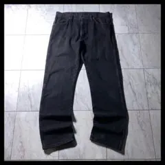 00s メキシコ製 Wrangler 後染め ブラックデニム W34 L32