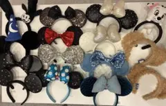 ディズニー カチューシャ 15点 まとめ売り ミッキー ミニー ダッフィーなど