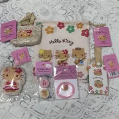 サンリオ ハローキティ 日焼けキティ キティちゃん　6点セット