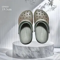 最終値下げクロックス キッズ グリッター グラデーション J 1 19.5cm