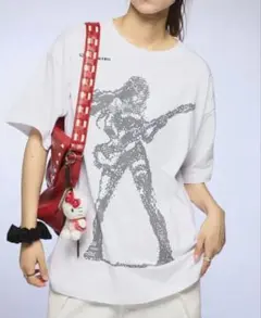 【新品】CIAOPANIC TYPY グラフィックデザインTEEトップスTシャツ