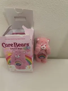 ケアベア　ポップマート　カラフルハグ　フィギュア　ピンク