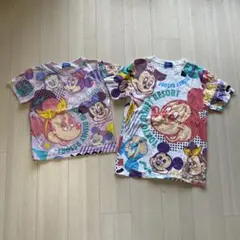 東京ディズニーリゾート　Tシャツ　ミッキー　ミニー　140 & S
