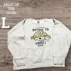 FRUIT OF THE LOOM スウェット Lサイズ　トレーナー