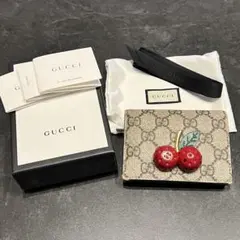 2026年最新】GUCCI 二つ折り財布 チェリーの人気アイテム - メルカリ