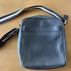 COACH ブラックレザー ショルダーバッグ 値下げするよ☺️ - メルカリ