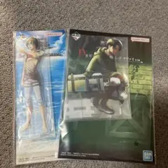 進撃の巨人　1番クジ　c賞d賞