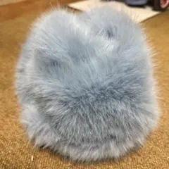 グレー ファー フライトキャップ