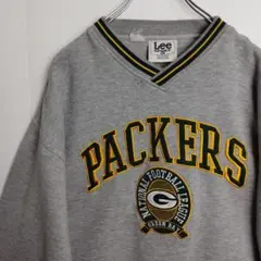Lee リー NFL グリーンベイ・パッカーズ グレー メンズXL