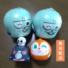 ★【4点セット】アンパンマンガチャ おもちゃ キッズ 子ども