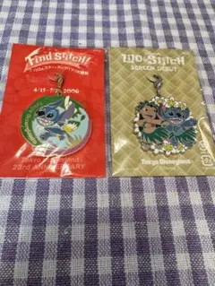 リロ＆スティッチ チャーム　2個セット★