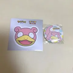 ヤドン　ステッカー & 缶バッジ　イベント限定品 中国限定　ポケモン