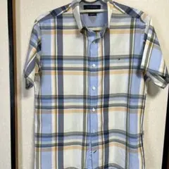TOMMY HILFIGER 半袖シャツ チェック柄