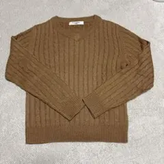 Emsexcite ブラウン ニット Mサイズ