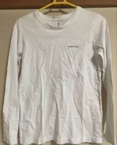 mont-bell ホワイト 長袖Tシャツ Mサイズ