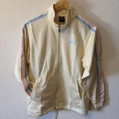【本日限定価格】adidas ジップアップジャケット クリーム色