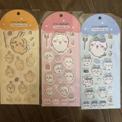 【正規品】韓国限定 ちいかわ マシュマロシール3枚セット