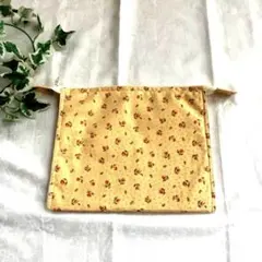 《ハンドメイド》フラットファスナーポーチ(内ポケット付)