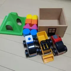 IKEA木製おもちゃ　知育玩具セット