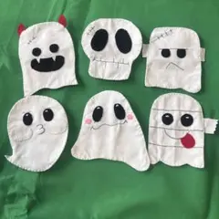 フェルト製おばけキャラクターセット