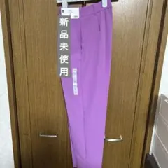 GU ジーユー　レディース M ストレッチテーパードパンツ スラックス