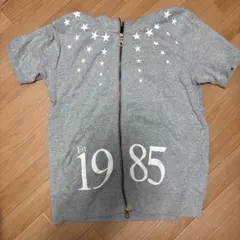 パーカーTシャツ　グレーのサムネイル