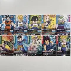ドラゴンボールデータカードダスZ1 コカコーラプロモ フルコンプ