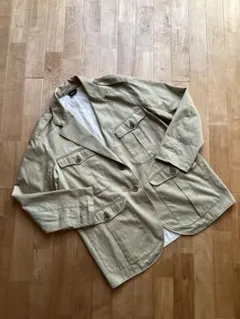 COMOLI コモリ 20ss ヨリ杢コットン ジャケット Beige サイズ2 - メルカリ