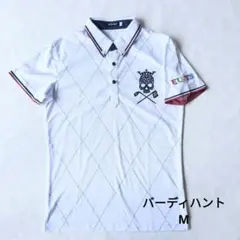 【美品】バーディハント ゴルフ 半袖ポロシャツ メンズM相当 速乾 ストレッチのサムネイル