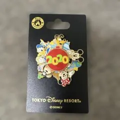 東京ディズニーリゾート 2020年記念ピンバッジ