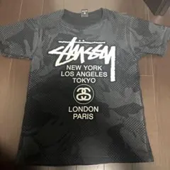 Stüssy メッシュTシャツ ブラック ステューシー