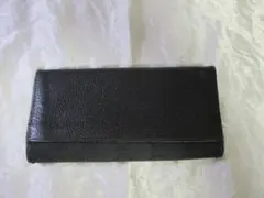 GUCCI グッチ 黒GGキャンバス長財布