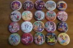 ディズニー缶バッチ　20個セット