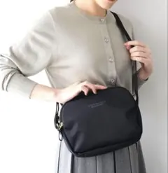 【未使用】Afternoon Tea ACE ショルダーバック　軽量 ブラック