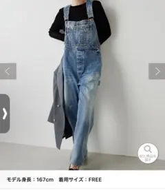 【美品】ウィムガゼット⭐︎デニムオールインワン Whim Gazette オールインワン デニムオールインワン2 レディース