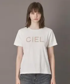 DRESSTERIOR クリア天竺チュールCIELロゴTシャツ レディースのサムネイル