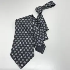 s*0様 CHANEL ブラック ココマーク柄 ネクタイ