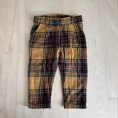 the campamento チェック パンツ 2y