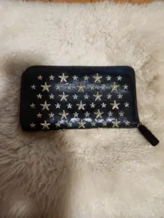 JIMMY CHOO 長財布 スタースタッズ ブラックのサムネイル