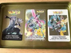 ポケモン 初音ミク ららぽーと 特典 クリアカード 3/5